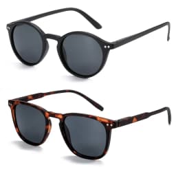 ZENOTTIC Retro Small Round/Square Polarized Sunglasses Vintage Lightweight Frame for Men Women Fashion Shade