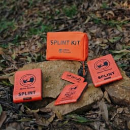 First Aid Splint-Lightweight Reusable Combat Splint, RHINO RESCUE First Aid Medical Splint For Bone Fracture Treatment