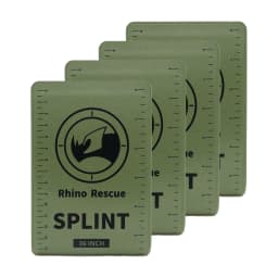 First Aid Splint-Lightweight Reusable Combat Splint, RHINO RESCUE First Aid Medical Splint For Bone Fracture Treatment