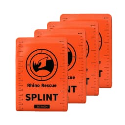 First Aid Splint-Lightweight Reusable Combat Splint, RHINO RESCUE First Aid Medical Splint For Bone Fracture Treatment