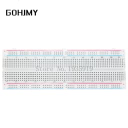 3.3V/5V MB102 Breadboard power module+MB-102 830 points Prototype Bread board for arduino kit +65 jumper wires wholesale GOHJMY