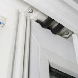 2pc Window Sliding door Windproof fitting sealing strip track Soundproof dustproof block gine Universal window Dressing Hardware