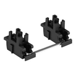DUROCK Plate Mount Stabilizer Black 7u 6.25u 2u Stainless Steel Wire White Plate Mounted Stabs V2 for Cherry MX Keyboards Plates