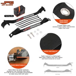 JFG Racing Front Rear Rescue Strap Pull Sling Belt Leashes For KTM 250 350 400 450 500 XCF XCW XCFW SXF EXCF EXC SMR Motorcycle