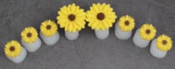 Candy Color 8pcs Daisy Silicone Toe Separator Foot Finger Divider Form Manicure Pedicure Care Nail Art Tool Holder Accessory