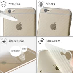 10PCS Carbon Fiber Back Film For IPhone 17 16 14 13 12 11 Pro Max 7 8 15 Plus Transparent Protective Film For iphone XS MAX