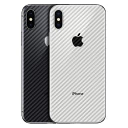 10PCS Carbon Fiber Back Film For IPhone 17 16 14 13 12 11 Pro Max 7 8 15 Plus Transparent Protective Film For iphone XS MAX