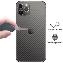 10PCS Carbon Fiber Back Film For IPhone 17 16 14 13 12 11 Pro Max 7 8 15 Plus Transparent Protective Film For iphone XS MAX
