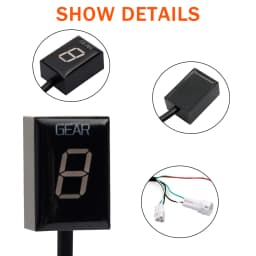 Motorcycle Gear Indicator Gear Display Meter For Yamaha Fjr1300 Bt1100 Fz1n Wr250x Wr450x Xvs1300A Xvs1100 R6s Fzs1000 Road Star