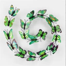 Hair Accessories 20Pcs/Lot PVC Plastic Simulation 3d Butterfly Hairpin Party Decoration Cute Barrette Multicolor Girls Hair Clip