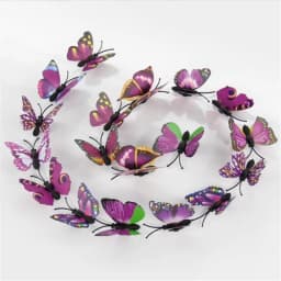 Hair Accessories 20Pcs/Lot PVC Plastic Simulation 3d Butterfly Hairpin Party Decoration Cute Barrette Multicolor Girls Hair Clip