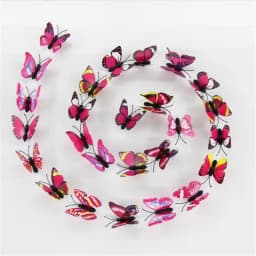 Hair Accessories 20Pcs/Lot PVC Plastic Simulation 3d Butterfly Hairpin Party Decoration Cute Barrette Multicolor Girls Hair Clip