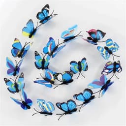 Hair Accessories 20Pcs/Lot PVC Plastic Simulation 3d Butterfly Hairpin Party Decoration Cute Barrette Multicolor Girls Hair Clip