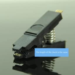 High Quality SOIC8 SOP8 Test Clip For EEPROM 93CXX/25CXX/24CXX In-Circuit Programming on USB Programmer TL866CS TL866A EZP2010