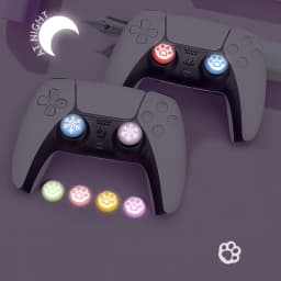Luminous Thumb Stick Grip Cap Joystick Cover Case For Sony PS5 PS4/3 Slim Xbox 360/One Series X/S Elite Switch Pro Thumbstick