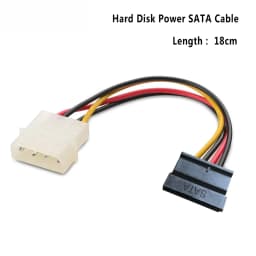 Urgrico SATA Cable to Hard Disk SSD Adapter HDD Cable SATA3.0 90 Degree for Asus MSI Gigabyte Motherboard Cable SATA