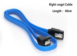 Urgrico SATA Cable to Hard Disk SSD Adapter HDD Cable SATA3.0 90 Degree for Asus MSI Gigabyte Motherboard Cable SATA