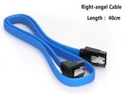 Urgrico SATA Cable to Hard Disk SSD Adapter HDD Cable SATA3.0 90 Degree for Asus MSI Gigabyte Motherboard Cable SATA