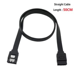 Urgrico SATA Cable to Hard Disk SSD Adapter HDD Cable SATA3.0 90 Degree for Asus MSI Gigabyte Motherboard Cable SATA