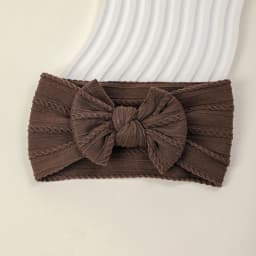 1Pcs Newborn Baby Headband For Girls Elastic Knit Children Turban Baby Bows Soft Nylon Kids Headwear Hair Accessories 32 Colors