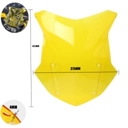 R1200GS R 1200 GS LC R1250GS ADV Adventure Windscreen Windshield For BMW R1250GS R1200GS Wind Shield Screen Protector Parts