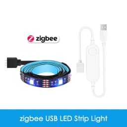 Smart Tuya Zigbee Led Strip Light Wifi USB TV Led Backlight Tape RGB Lights Works with Alexa /Zigbee Hub/Google /Smartthings