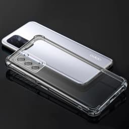 Airbag Shockproof Silicone Phone Case for OPPO A54 A74 A94 Funda A55 A95 A93 A93S 4G Camera Protective Capa 5G Transparent Cover