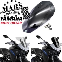 Motorcycle Touring Sports Windshield Deflector WindScreen For Yamaha MT-07 TRACER MT07 TRACER 2020 2021 MT07 TRACER Windshield