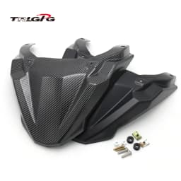 Carbon Fiber Texture Front Wheel Fender For Yamaha MT 09 Tracer 900 GT FJ09 18 2019 2020 2021 Beak Nose Cone Extension Cover