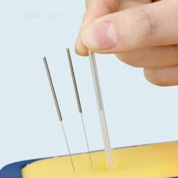 500PCS Traditional Chinese Medical Flat Handle Acupuncture Needles with Tube Disposable Sterile Needle Many Size