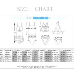 Falbala Print Kids Girls Split Swimsuit Swimwear Children Bikini Set 2026 Summer Beach Outdoor Baby Two Piece Beachwear