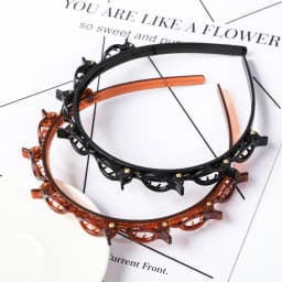 Unisex Alice Hairband Headband Men Women Sports Hair Band Hoop Metal Hoop Double Bangs Hairstyle Hairpin Hair Accessories