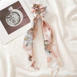 Fashion Leopard Print Bow Satin Long Ribbon Ponytail Scarf Hair Tie Scrunchies Women Girls Elastic Hair Bands Hair Accessories