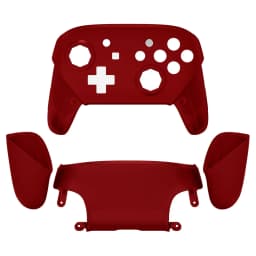 eXtremeRate Octagonal Gated Sticks Design DIY Grip Housing Shell, Replacement Faceplate Backplate for NS Switch Pro Controller
