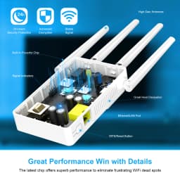 COMFAST 1200Mbps WiFi Repeater Smart Router Wifi Amplifier Dual Band 2.4G&5G Wireless Extender Signal Wi-Fi Long Range Amplifier