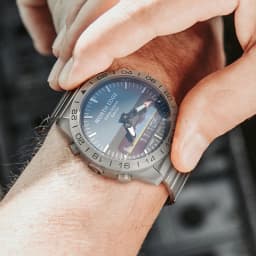 NORTH EDGE Men‘s Dive 50M Sports Digital Watch Luxury Full Steel Business Watches Waterproof 200m Altimeter Barometer Compass