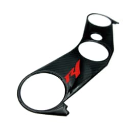 Motorcycle Pad Triple Tree Top Clamp Upper Front End Decals Carbon Fiber Stickers For Yamaha YZF1000 YZFR1 YZF-R1 2004 2005 2006