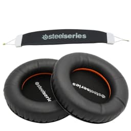 For Steelseries Siberia V1 V2 V3 Headset Sponge Cushion Earbud Cover Headphone Replacement Foam Earpads +headband Pads