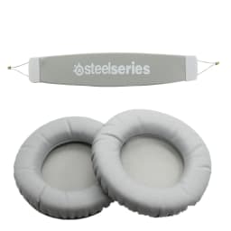 For Steelseries Siberia V1 V2 V3 Headset Sponge Cushion Earbud Cover Headphone Replacement Foam Earpads +headband Pads