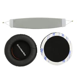 For Steelseries Siberia V1 V2 V3 Headset Sponge Cushion Earbud Cover Headphone Replacement Foam Earpads +headband Pads
