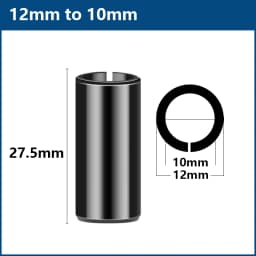XCAN Router Bit Adapter Collet 6 6.35 8 10 12 12.7mm Precision Chuck for Milling Cutter End Mill Adapter CNC Machine Tool Holder
