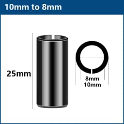 XCAN Router Bit Adapter Collet 6 6.35 8 10 12 12.7mm Precision Chuck for Milling Cutter End Mill Adapter CNC Machine Tool Holder
