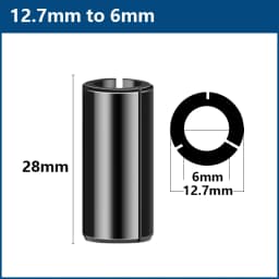 XCAN Router Bit Adapter Collet 6 6.35 8 10 12 12.7mm Precision Chuck for Milling Cutter End Mill Adapter CNC Machine Tool Holder