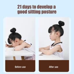 Intelligent Posture Corrector Portable Posture Correction Device Anti-Humpback Protect Eyesight for Adult and Children