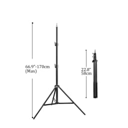SH 150/170/200CM Selfie Light Tripod 1/4 Screw Head Photography Portable Stand Trepied Smartphone For Mini Photo Studio