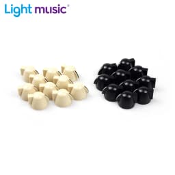 10pcs Plastic Chicken Head Guitar Effect Pedal Knobs Guitar AMP Control Knobs Guitarra Potentiometer Knob