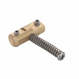 Wilkinson Guitar Bridge 3pcs Brass Guitar Bridge Compensated Saddles For Tele Telecaster Guitar Replacement Part
