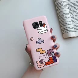 Phone Case For Samsung Galaxy S6 Edge Case Beautiful Pattern Soft Silicone Back Cover For Galaxy S6 Edge Samsung S6 S 6 6S Case