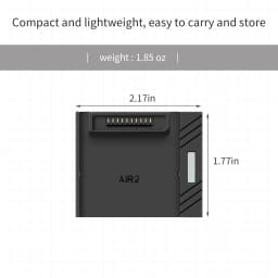 USB Battery Charger For Mavic Air 2 /2S Drone Fast Charger Battery USB Charging With TYPE C Cable Accessories