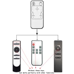 Remote Control R7121 RA093 RC071 R7102 for Microlab R7121 Solo 6C 7C 8C 9C Sound Speaker System Kit Player Controller